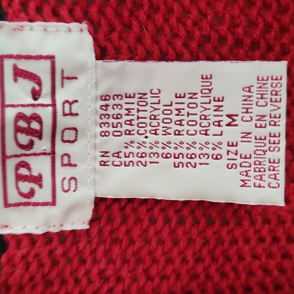 Vintage Black and White Sheep Vest - Picture 3 of 4